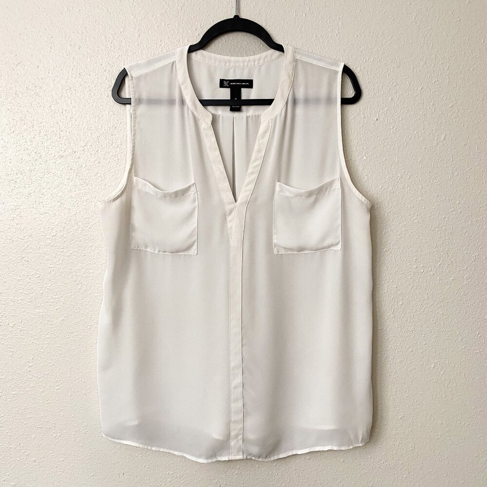 White Button-Down Shirt from I.N.C International Concepts